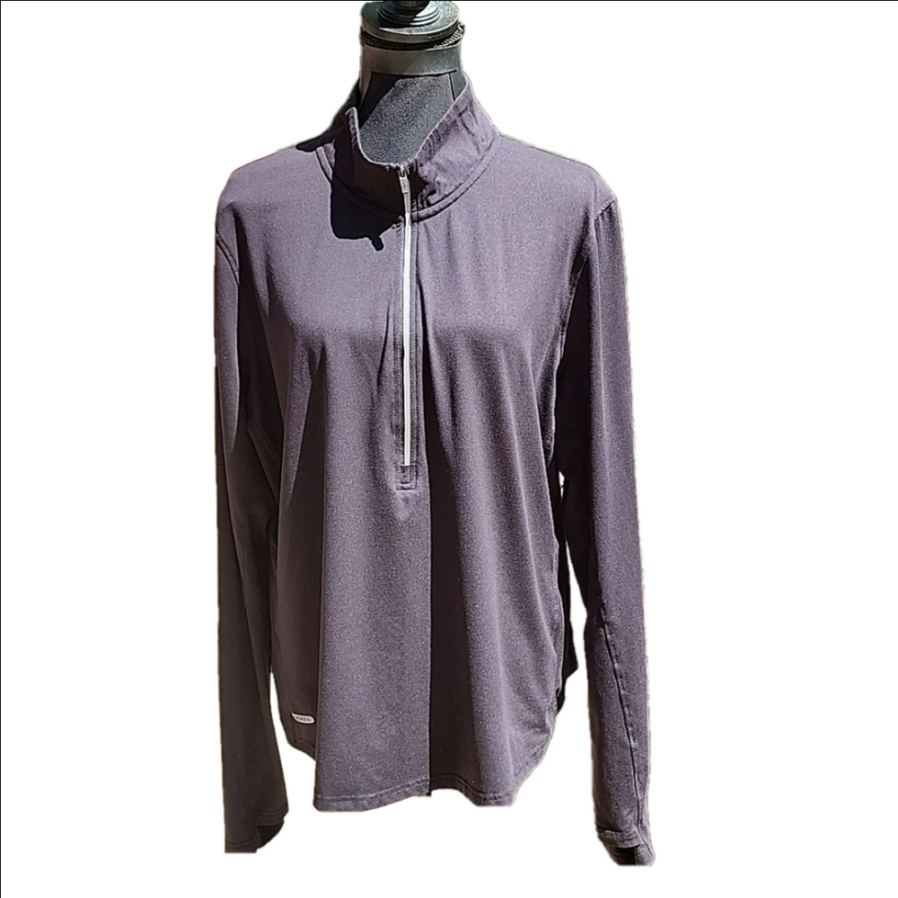 Jockey Long Sleeve Zip Up Pullover Size XXL EUC